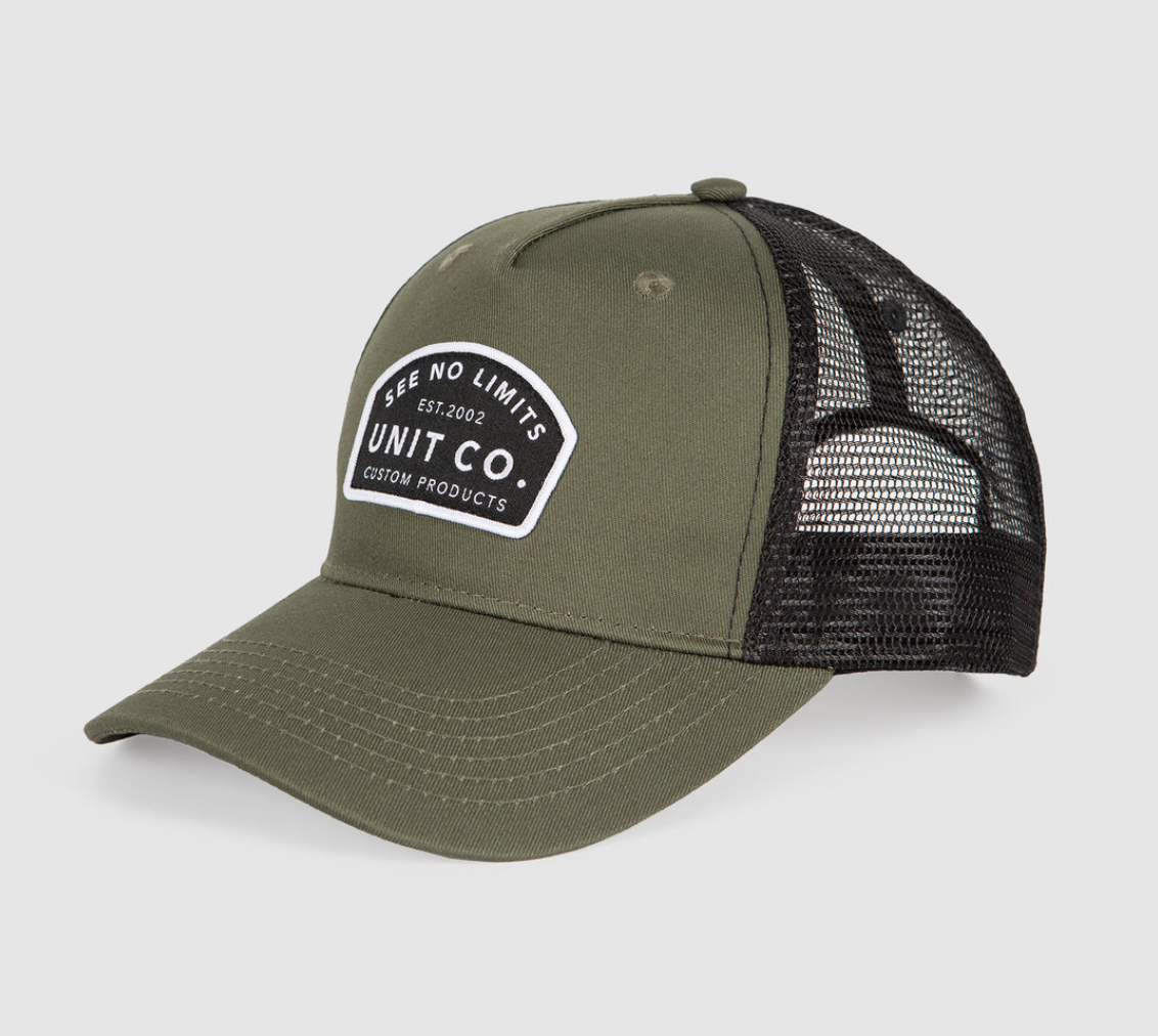 UNIT MENS DISPATCH TRUCKER CAP