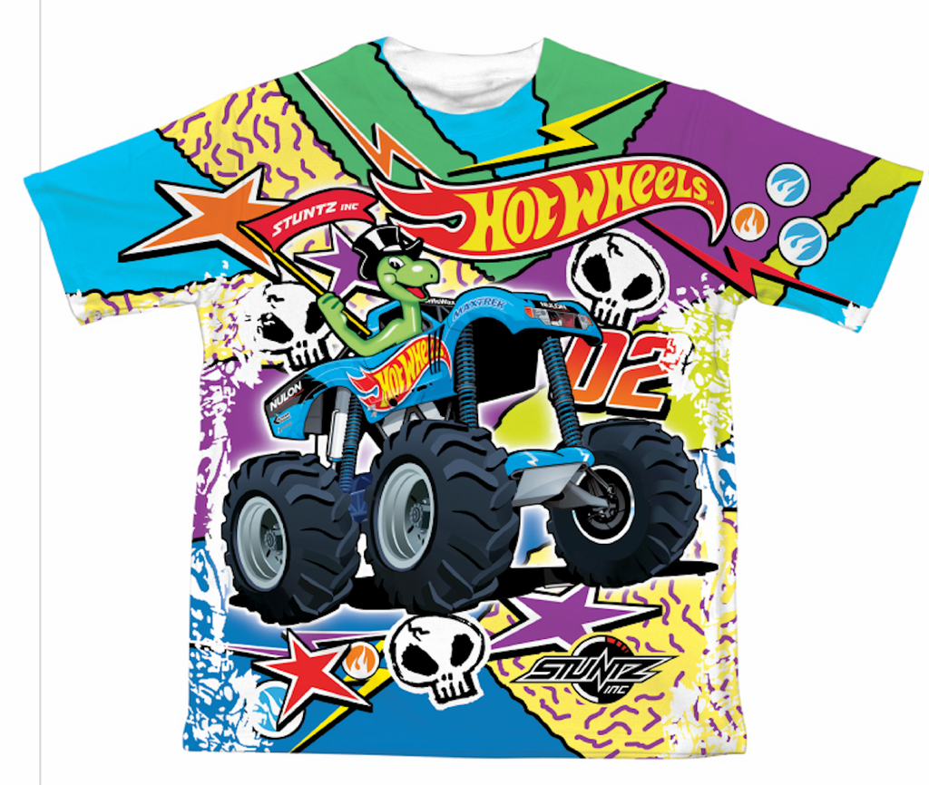 HOT WHEELS MONSTER TRUCK KIDS TEE