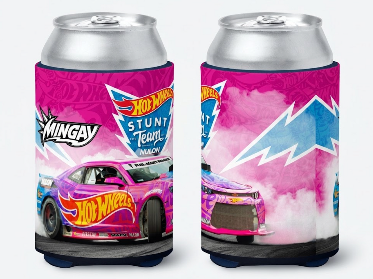 HOT WHEELS STUNT TEAM STUBBY COOLER (MATT)