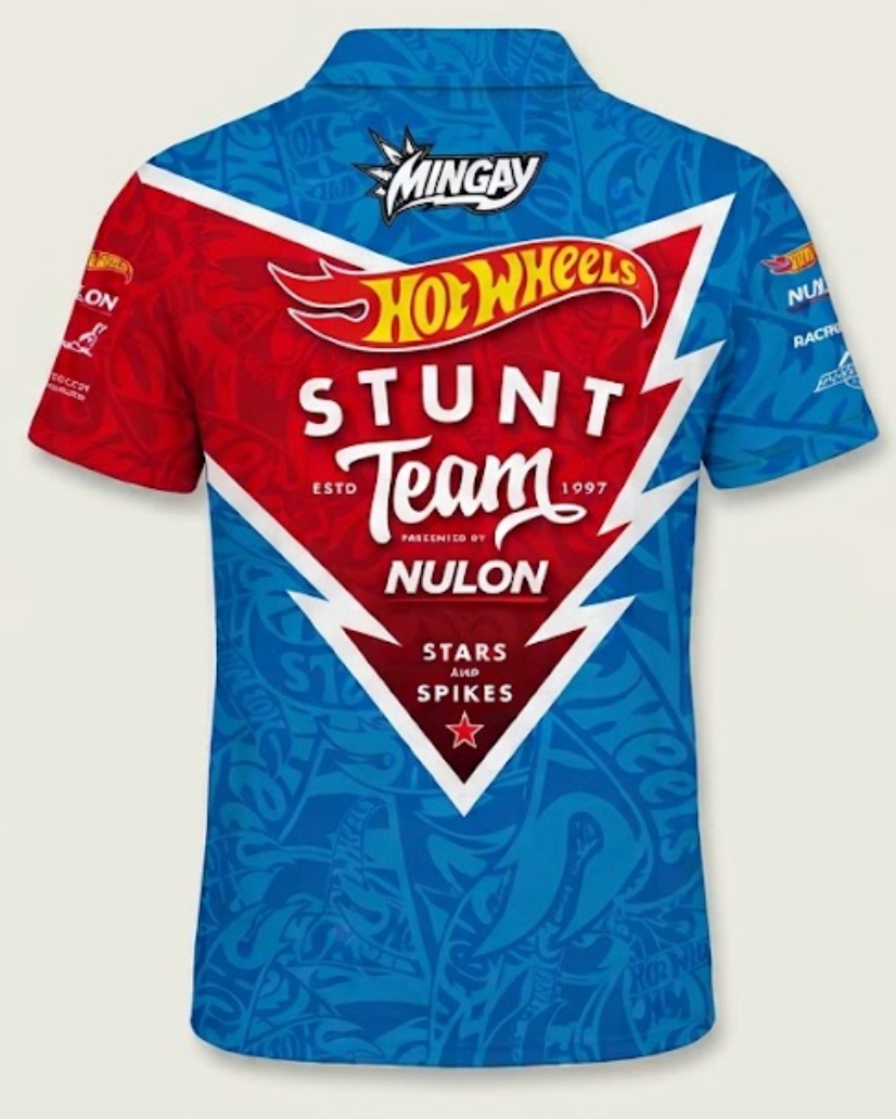 HOT WHEELS STUNT TEAM POLO (Blue)