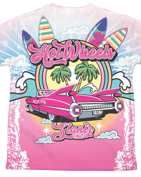 GIRLS LOVE HOT WHEELS TOO KIDS TEE