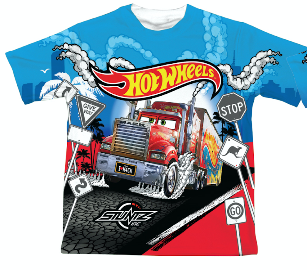 HOT WHEELS I LOVE MACK KIDS TEE