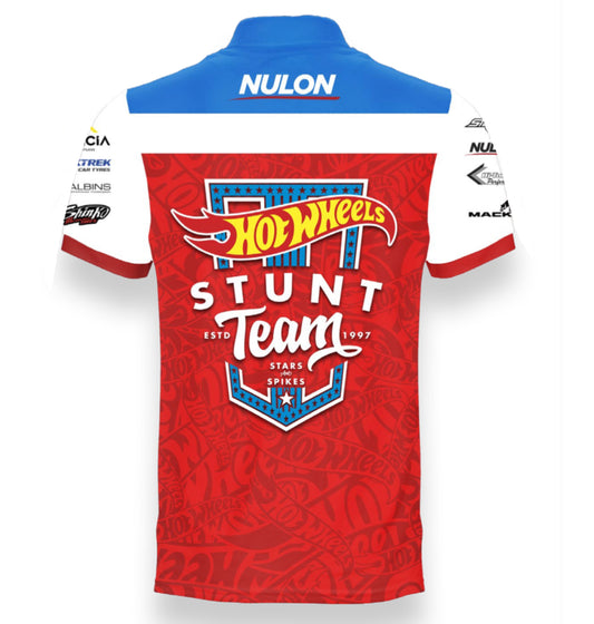 HOT WHEELS STUNT TEAM KIDS POLO