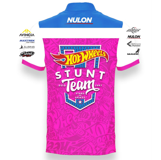 HOT WHEELS STUNT TEAM GIRLS POLO