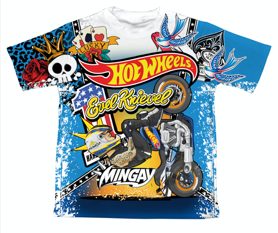 HOT WHEELS STUNT BIKE KIDS TEE